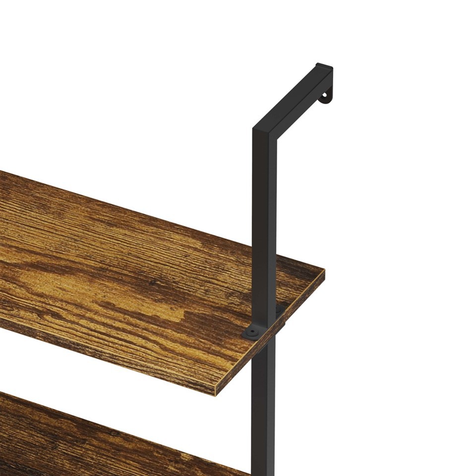 3-Tier Wall-Mounted Ladder Shelf/WMCT007 factory