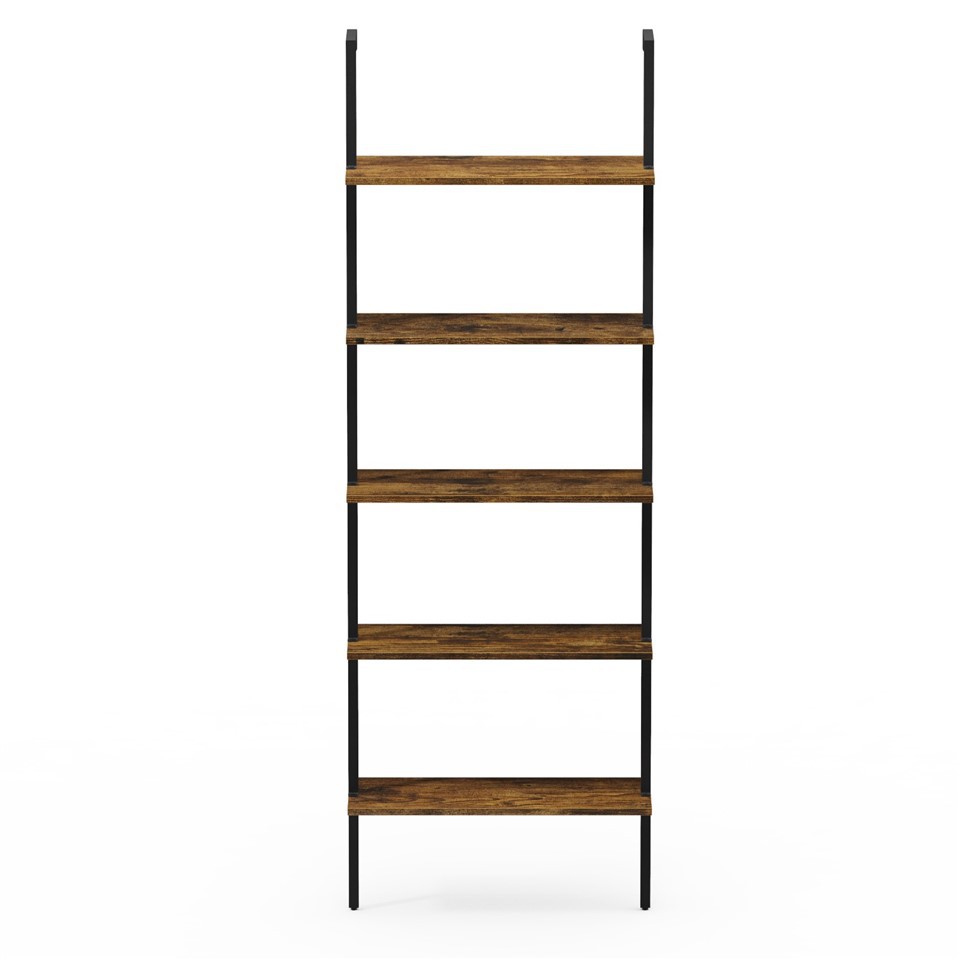 5-Tier Ladder Bookcase – Space-Smart Storage & Display