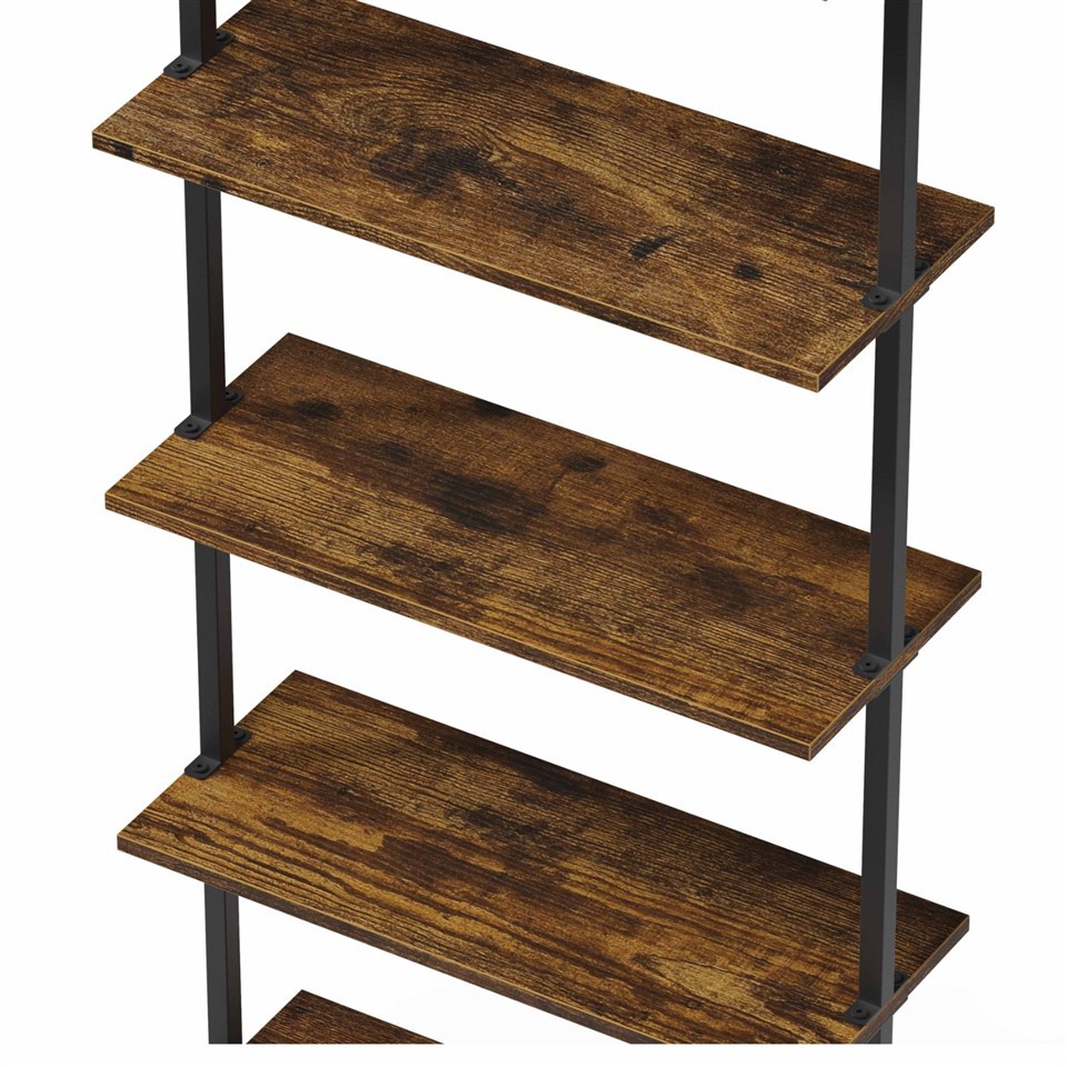 5-Tier Wall-Mounted Bookshelf/WMCT006 high quality