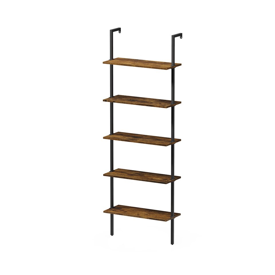 5-Tier Wall-Mounted Bookshelf/WMCT006