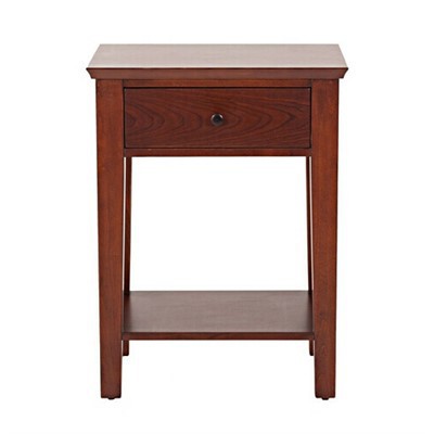Farmhouse 1-Drawer Wood Nightstands